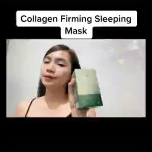 【MY Girl】20pcs Collagen Firming Gelly Sleep Face Mask Skin Moisturizing Oil Control Shrink Mask