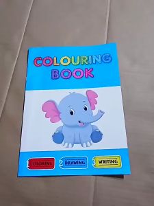 A4 Size Fun Activity English Educational Colouring Book for Kids – Learning & Fun in One