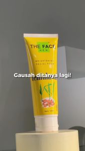 The Face Temulawak Brightening  Facial Foam Gentle Cleanser 100ml Bpom