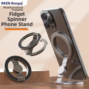 RQZN | Bilateral Magnetic Phone Stand Spinning Top Design Portable Foldable