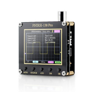 FNIRSI 138PRO Handheld Digital Oscilloscope 2.5MSa/s 200KHz Bandwidth Support AUTO80Khz PWM And Firmware Update