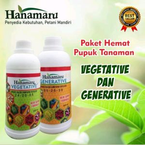 BELI 3 GRATIS 1 HANAMARU  /  PUPUK HAYATI KOMPOS POC  250ML DAN 500ML ORIGINAL