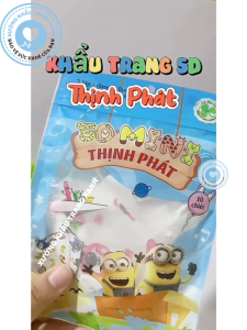 Set 200 Chiếc Khẩu Trang KIDS Thịnh Phát 5D - Bảo Vệ Sức Khỏe Trẻ Lọc Bụi Mịn Kháng Khuẩn