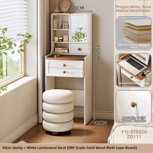 YANGYING | Space Saving Storage Dressing Table 40cm