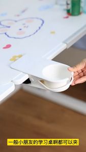 Desk Cup Holder Clamp: Multifunctional Punch Free Holder for Water & Coffee Cups Offices Organization