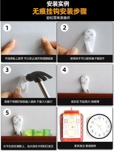 Invisible Nail Picture Frame Hook No Drilling Wall Photo Nail Wedding Photo Painting Strong Wall Nail Traceless Hanging Hook