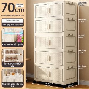MLZH | Tủ Lưu Trữ Bé Thickened Foldable
