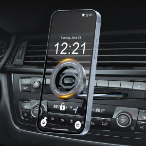 Magnetic Car CD Slot Mount Magsafe Phone Holder Universal Mobile Bracket Clip Support for IPhone 16/15/14/13/12 Samsung Xiaomi