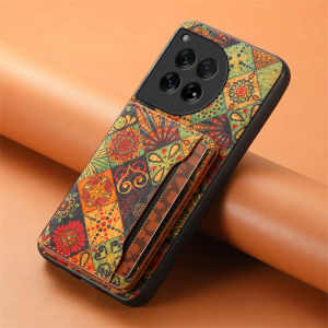 Flower Figure Leather Magnetic Wallet Phone Case For Oneplus 13 12 12R 11 11R Ace 3Pro 2Pro 2V Nord3 CE3 Lite N30 Holder Cover