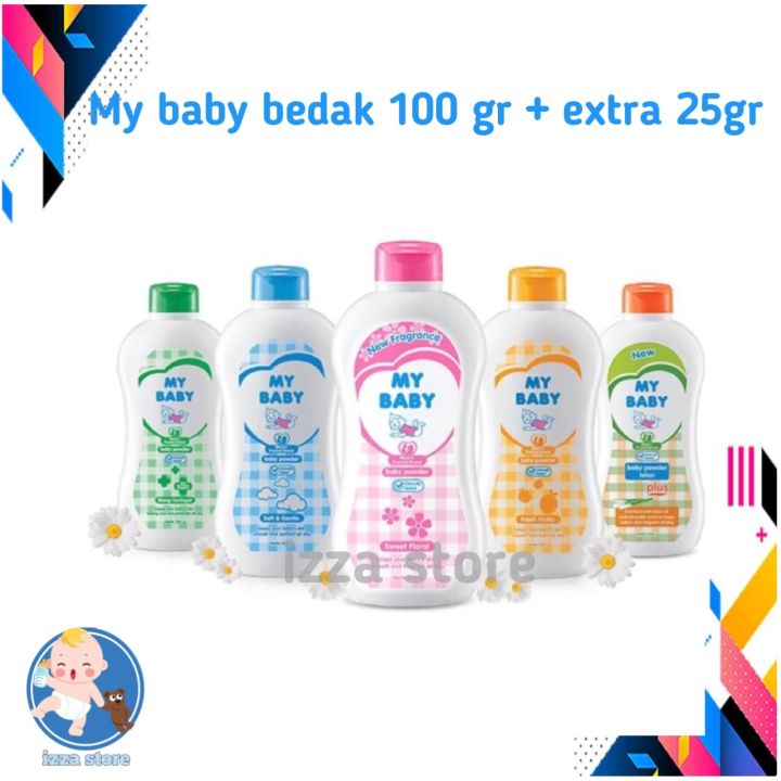 MY BABY Powder 100G + 25G / Bedak Tabur Bayi | Lazada Indonesia