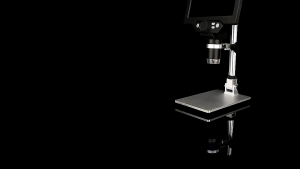 COD Taffware Mikroskop Digital Usb service hp 12 MP 1200X Monitor 7 Inch Stand and LED G1200