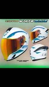 BYN Fullface Helmet Reflector Decal Curve Visor