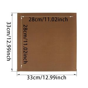 Heat Resistant Non Stick Silicone Baking Mat Reusable Oven Liner For Cake Bread Meat Grilling Kitchen Cooking Gadget Accessory