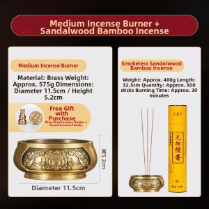 MEIZHENXIANG | Buddhist Offering Incense Burner