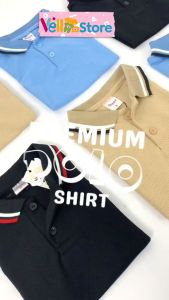 Kreco Kids Premium Kaos Polo Shirt Anak Usia 3-4 Tahun: Kaos Krah Premium Anak