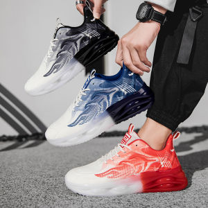 Mens Sporty Casual Shoes Running Shoes Breathable Low Cut Mesh Upgraded Fall Collection Fashionable Dad Sneakers