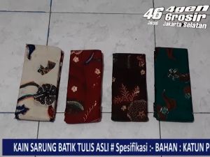 KAIN SARUNG BATIK TANGAN ASLI