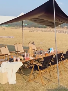 Chai-Yo Gear เก้าอี้แคมป์ปิ้ง เก้าอี้สนามที่พับได้ ขาตั้งอลูมิเนียม รับน้ำหนักได้ 300กก เหล็กคาร์บอนสูง | แคมป์ปิ้ง เก้าอี้สนาม พกพาง่าย