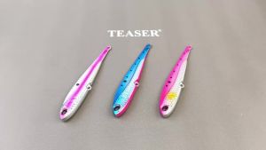 TEASER J164 New Glow-in-the-dark Sea Fishing VIB Metal Jig Lure 70G Sinking VIB Fishing Bait