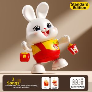TonGJishi | Educational Musical And Dancing Crawl Bunny Toy For 0 To 1 Year Olds