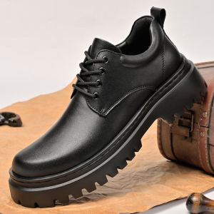 Business Dress Leather Shoes for Men Winter Lined