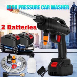 Wireless Car Washer With Tool Box High Pressure Washer Spray Gun 30000kpa Cleaning Water Gun Garden Multifunctional Sprinkler Cordless Sprayer High Pressure Water Pump Portable 72V Lithium Battery Rechargeable Household Automatic Pressure Washer