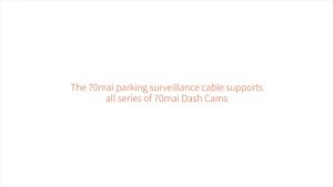 Bộ Dây Cứng 70mai UP03 Cho Camera Hành Trình Cáp Giám Sát Đỗ Xe Tương Thích Với M500 Omnimax X200 X800 A810 A510