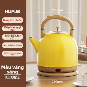 HUAJIDA | Nồi Đun Điện Gia Dụng Tự Ngắt Điện Dung Tích Lớn 5L