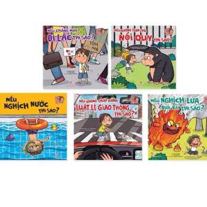 Sách Kim Đồng - Combo 5 cuốn Bé An Toàn Mỗi Ngày