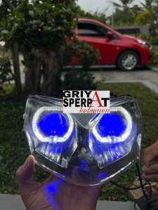 Lampu depan shogun 125 new nr sp 2007-2010 custome biled billed