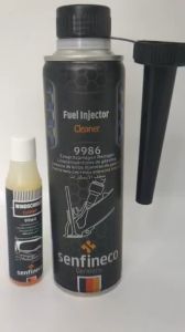 LÀM THÔNG KIM PHUN XĂNG HIỆU SENFINECO 9986 VÀ CHAI PHA NƯỚC GẠT KÍNH SENFINECO 9964 (Fuel Injector Cleaner 9986 300ml and Windshield Cleaner 9964 32ml)