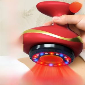 Portable Intelligent Electric Gua Sha Scraping Massager Whole Body Heating Tank Vacuum Negative Pressure Suction Cupping Device Household Massager