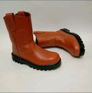 sepatu boot safety full kuliti model sepatu lodong