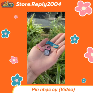 Pin nhạc cụ xinh xắn dễ thương nhiều mẫu đa dạng phong cách phù hợp xu hướng