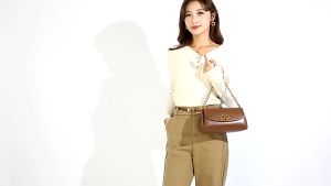 BJ58230 - COFFEE/BROWN/BLACK/SILVER/WHITE TAS LK SLEMPANG HANDBAG TAS WANITA FASHION IMPORT MODIS ELEGAN TERMURAH TERLARIS TERBARU BAGSTORE JAKARTA TAS BATAM CR8230 BQ3834 ZCJ0323