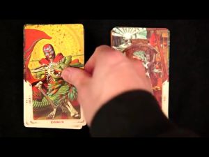 Kartu Tarot Santa Muerte Tarot Deck - KZ222