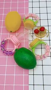 BEVAVAR Empeng Buah Bayi Baby Fruitfood Feeder Empeng Rattle Gigitan Bayi Silikon BPA Free
