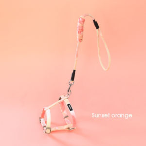 Cat Harness and Leash for Walking Cat Collar Traction Rope Escape Proof Soft Adjustable Vest Harnesses for Cats and small dogs H shaped harness comfortable to wear