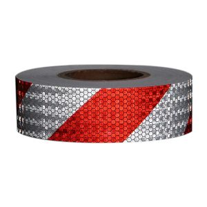 Shining Reflective Safety Warning Tape Self Adhesive Twill Printing Reflective Tape for Car Truck Trailer Width 5cm Length 300cm