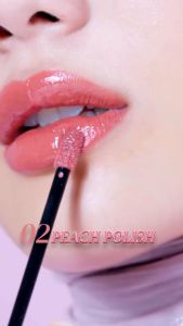 WARDAH Glasting Liquid Lip | Hi-Pigmented Glass Color | Ringan | Tidak Lengket | Transferproof