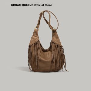URCDN RDALVO | Luxury Crossbody Bag Fringed Summer New 2026 Commuting