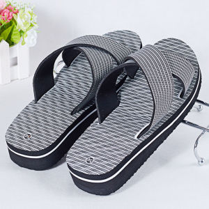 ฤดูร้อนรองเท้าแตะบ้านพื้นโฟมกันลื่นหนาสําหรับผู้ชายน้ําหนักเบาใช้ในร่มและกลางแจ้ง