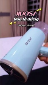 Bàn Là Hơi Nước Cầm Tay Gấp Gọn JIDOSA JD4350 Bàn Ủi Mini Bình Nước Lớn 170ml Công Suất 800W
