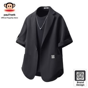 Paul Frank | Cooling Black Short Sleeve Summer Lightweight Comfortable Leisure Jacket