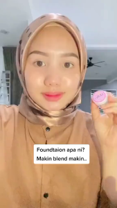 KHAYLA DOLLY FOUNDATION SPF50+ – Foundation All-in-One Kulit Flawless Glowing & Tahan Lama