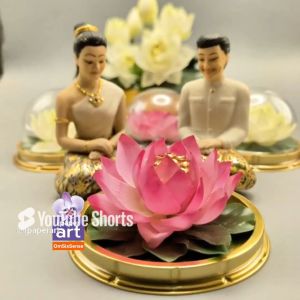 ดอกบัวจิ๋ว สินค้าไทย งานปราณีต |ไหว้พระ พระแม่กวนอิม พระแม่ลักษมี และเทพทุกพระองค์