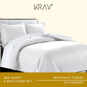 Krav Ideas Sprei Set Bedcover Micro Tencel Tensel Single Queen King Super King
