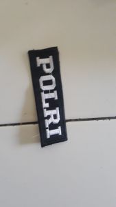 papan nama rompi jaket timbul bisa costum