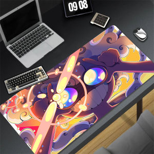 Bandai | Keyboard Pad Laptop HD Print Anime Luffy Mouse Pad Black And White One Piece Desk Mat PC Gamer Rug Office Carpet Home Table Pad