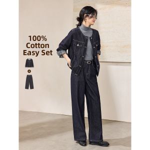 MOHANYIMEI | Slimming Classic Cashew Flower Patterned Two-Piece Set